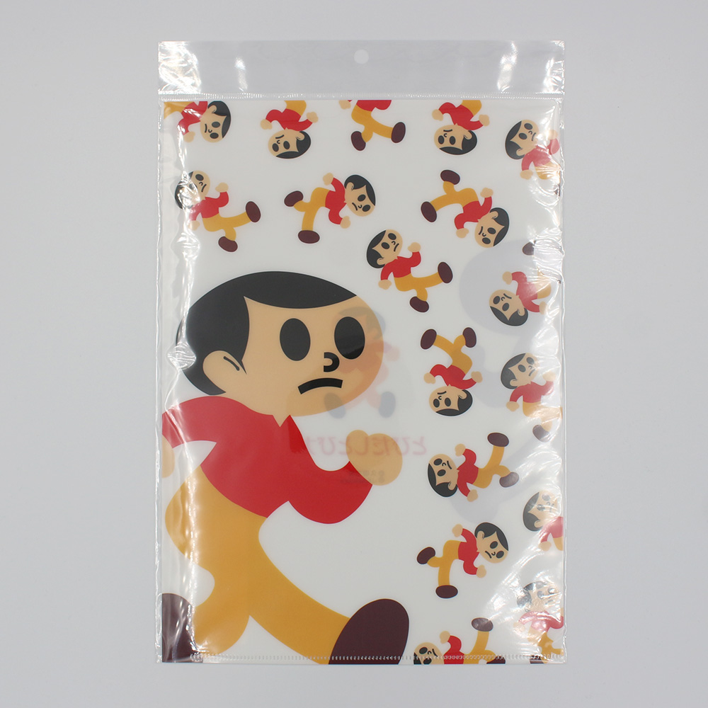 とび太くん　A4クリアファイル白