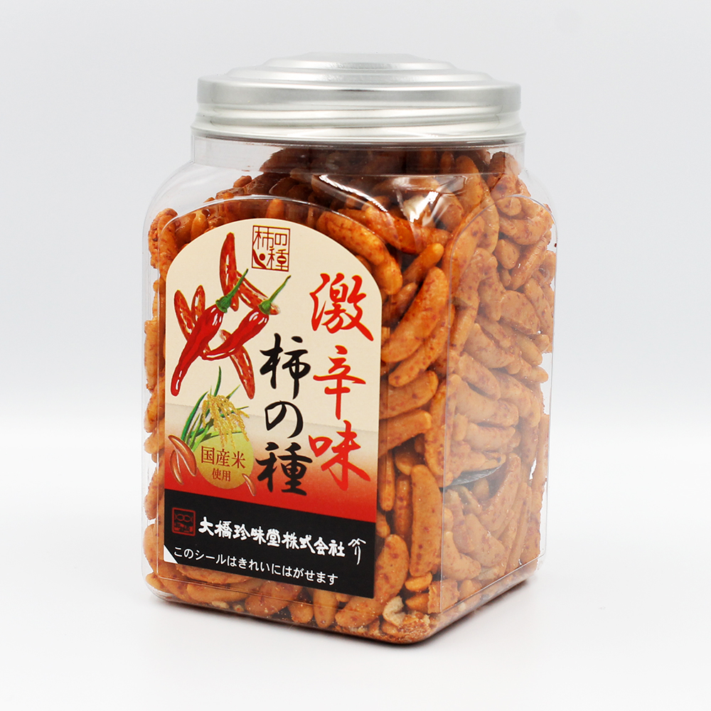 ポット柿の種 激辛味 200g