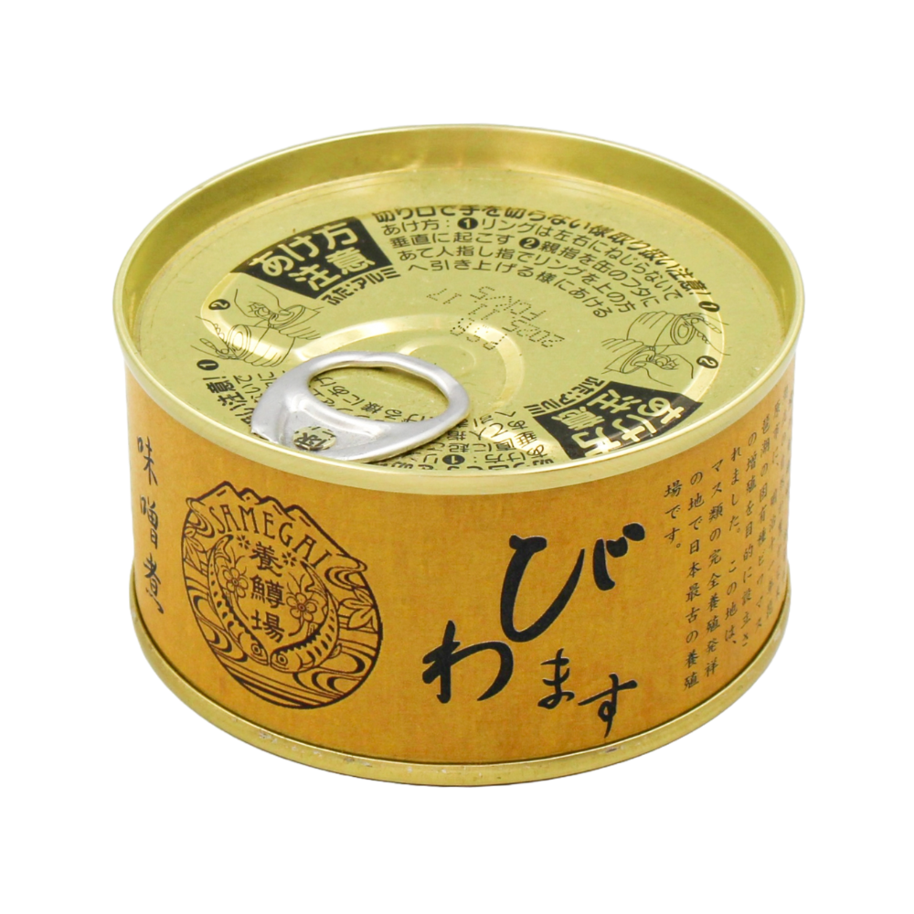 びわますの味噌煮 缶詰 170g