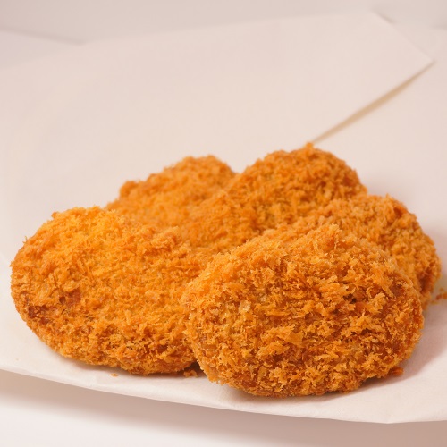 【お肉のおかだ】自家製長寿コロッケ 5個入り（化粧箱入り）