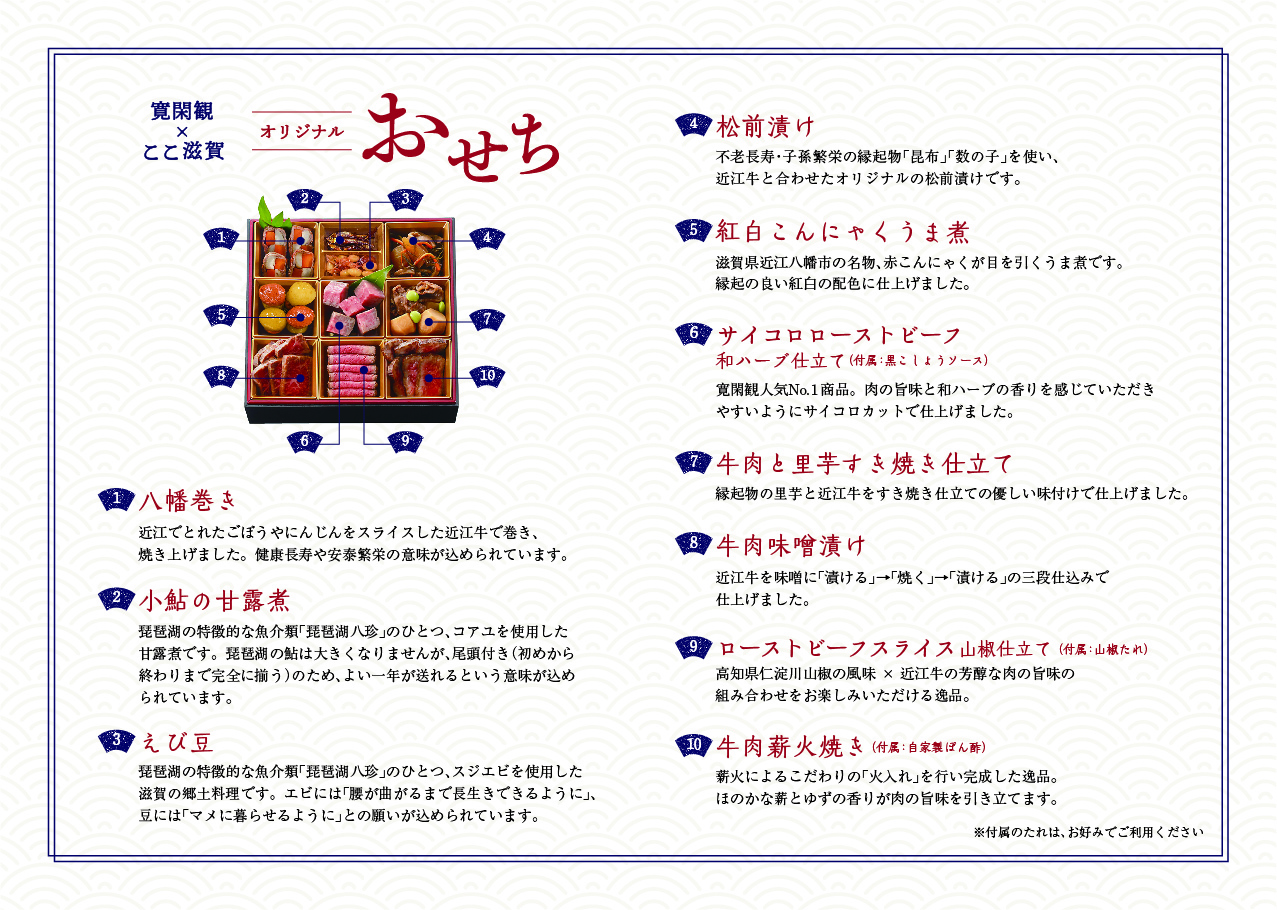 滋賀のお節料理